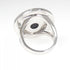 Band Ring 18K White Gold with Onyx