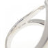 Band Ring 18K White Gold with Onyx