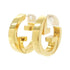 Earrings Gold-Tone Metal