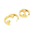 Earrings Gold-Tone Metal
