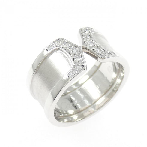 C2 Ring 18K White Gold Large