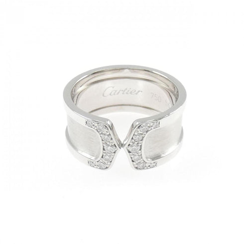 C2 Ring 18K White Gold Large