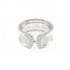 C2 Ring 18K White Gold Large