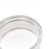 C2 Ring 18K White Gold Large