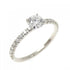Etincelle Ring Platinum With 0.30CT
