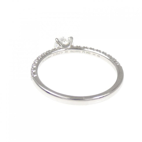 Etincelle Ring Platinum With 0.30CT
