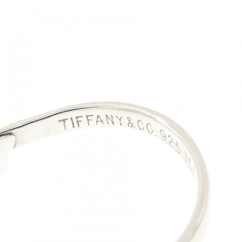 Flat Wire Love Knot Ring Sterling Silver and 18K Yellow Gold