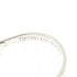 Flat Wire Love Knot Ring Sterling Silver and 18K Yellow Gold