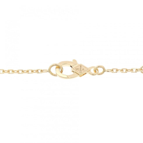Vintage Alhambra Pendant Necklace 18K Yellow Gold