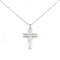 Pendant Necklace 18K White Gold with Diamond