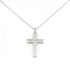Pendant Necklace 18K White Gold with Diamond