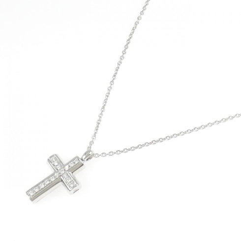 Pendant Necklace 18K White Gold with Diamond