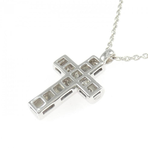 Pendant Necklace 18K White Gold with Diamond