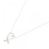Loving Heart Pendant Necklace Sterling Silver Small