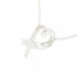 Loving Heart Pendant Necklace Sterling Silver Small