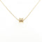B.Zero1 Pendant Necklace 18K Yellow Gold