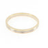 Vendome Louis Cartier Band Ring 18K Tricolor Gold