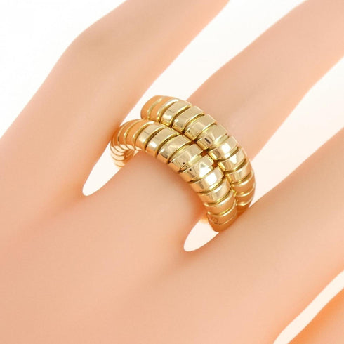 Tubogas Band Ring 18K Yellow Gold