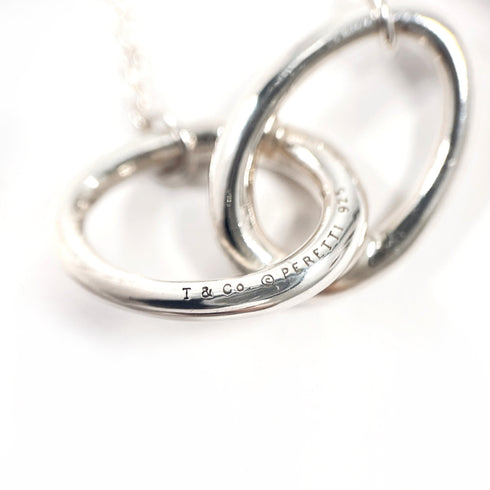 Elsa Peretti Pendant Necklace Sterling Silver 10mm