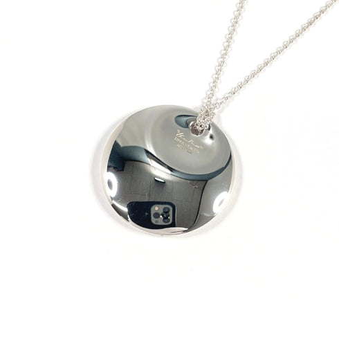 Elsa Peretti Pendant Necklace Sterling Silver 23.2mm