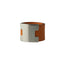 Lurie Ring Metal and Swift Leather
