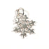 Snowflake Pendant Necklace Sterling Silver