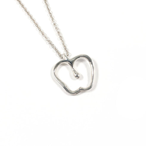 Elsa Peretti Pendant Necklace Sterling Silver 17.2mm