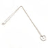 Elsa Peretti Pendant Necklace Sterling Silver 17.2mm