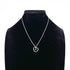 Elsa Peretti Pendant Necklace Sterling Silver 17.2mm