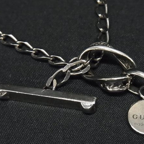 Pendant Necklace Sterling Silver Crest Heart Toggle Pendant