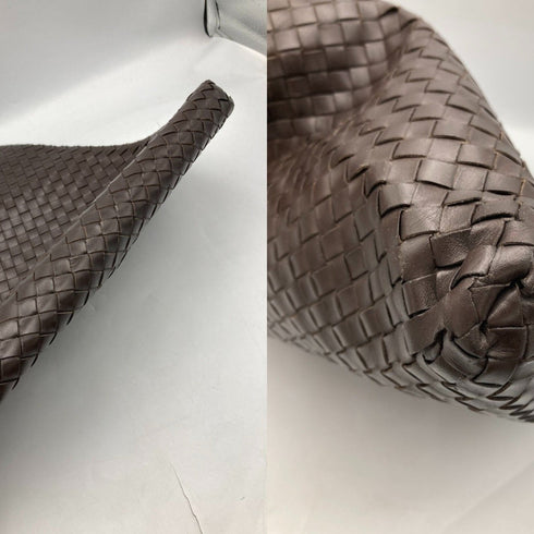 Flat Messenger Bag Intrecciato Nappa Medium