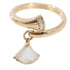 Diva's Dream Ring 18K Rose Gold with Diamond and Mother of Pearl