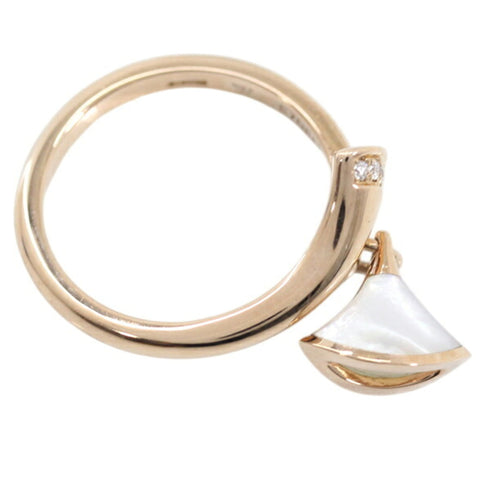 Diva's Dream Ring 18K Rose Gold with Diamond and Mother of Pearl