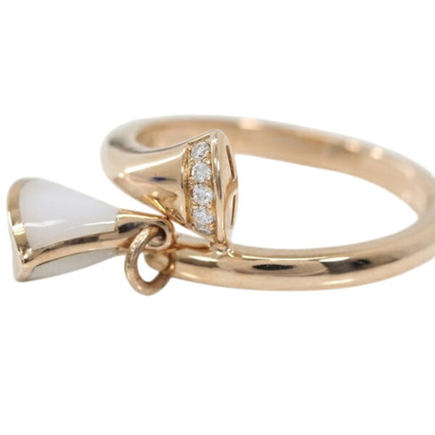 Diva's Dream Ring 18K Rose Gold with Diamond and Mother of Pearl