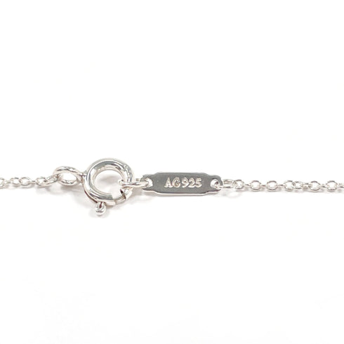 1837 Circle Pendant Necklace Sterling Silver