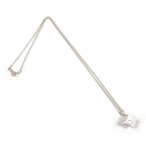 Atlas Pendant Necklace Sterling Silver