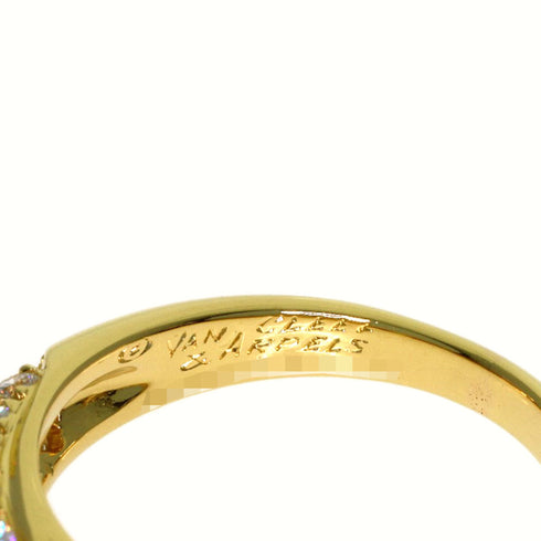 Ring 18K Yellow Gold With Diamond Pavé