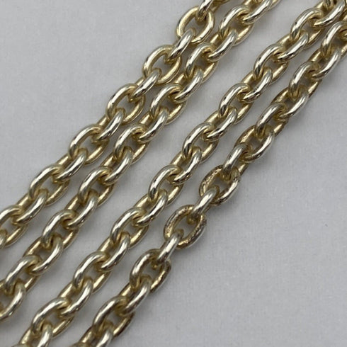 G Motif Pendant Necklace Sterling Silver