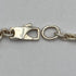 G Motif Pendant Necklace Sterling Silver