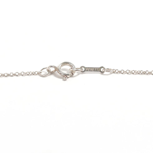 Elsa Peretti Pendant Necklace Sterling Silver 9mm