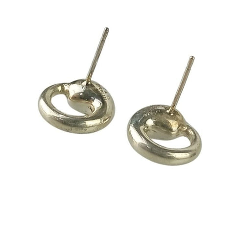 Elsa Peretti Earrings Sterling Silver 11mm Sterling Silver