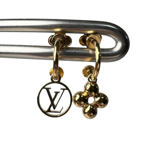 Earrings Gold-Tone Metal