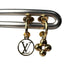 Earrings Gold-Tone Metal