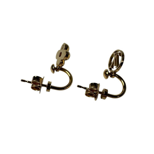 Earrings Gold-Tone Metal