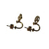 Earrings Gold-Tone Metal