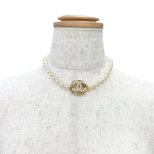 CC Logo Necklace Metal