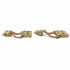 CC Logo Clip-On Earrings Gold-Tone Metal Gold-Tone Metal