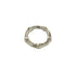 Vintage Bamboo Band Ring Sterling Silver