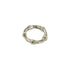 Vintage Bamboo Band Ring Sterling Silver