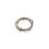 Vintage Bamboo Band Ring Sterling Silver